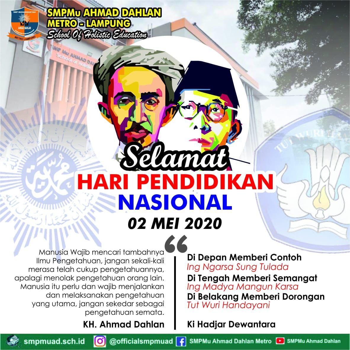 Ucapkan Selamat Hari Pendidikan Nasional 2020