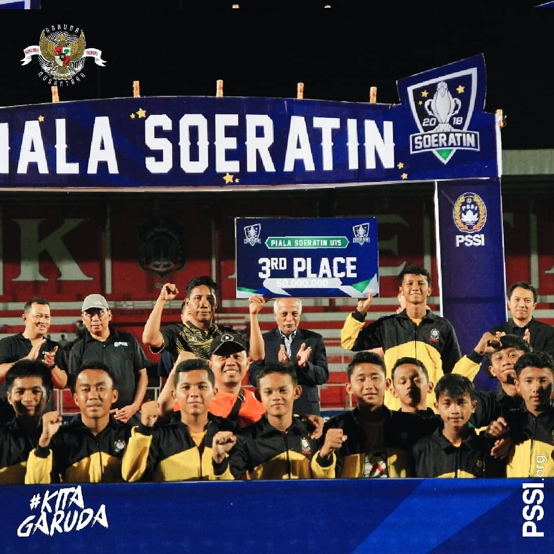 Raih Juara 3 Pada Piala Soeratin U-15 di Blitar Jawa Timur