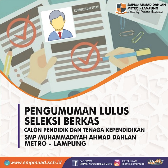 PENGUMUMAN SELEKSI BERKAS MUAD JUNI 2024