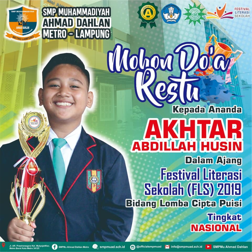 SMP MUAD Kembali Loloskan Siswa ke FLS Tingkat Nasional 2019