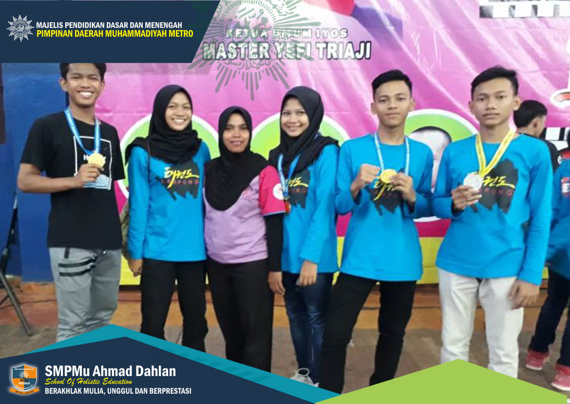 SMP Ahmad Dahlan Kembali Raih Medali Emas dan Perak