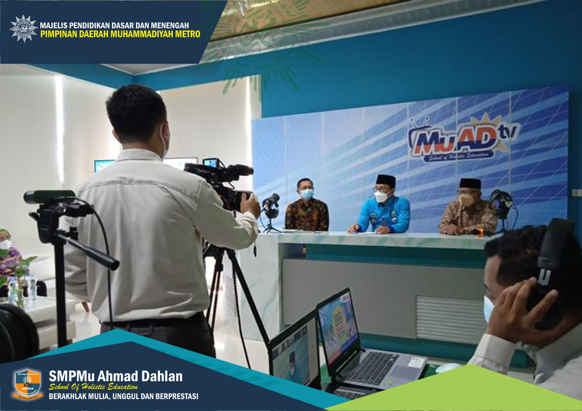 Wali Kota Metro Resmikan Studio Pembelajaran MuADTV
