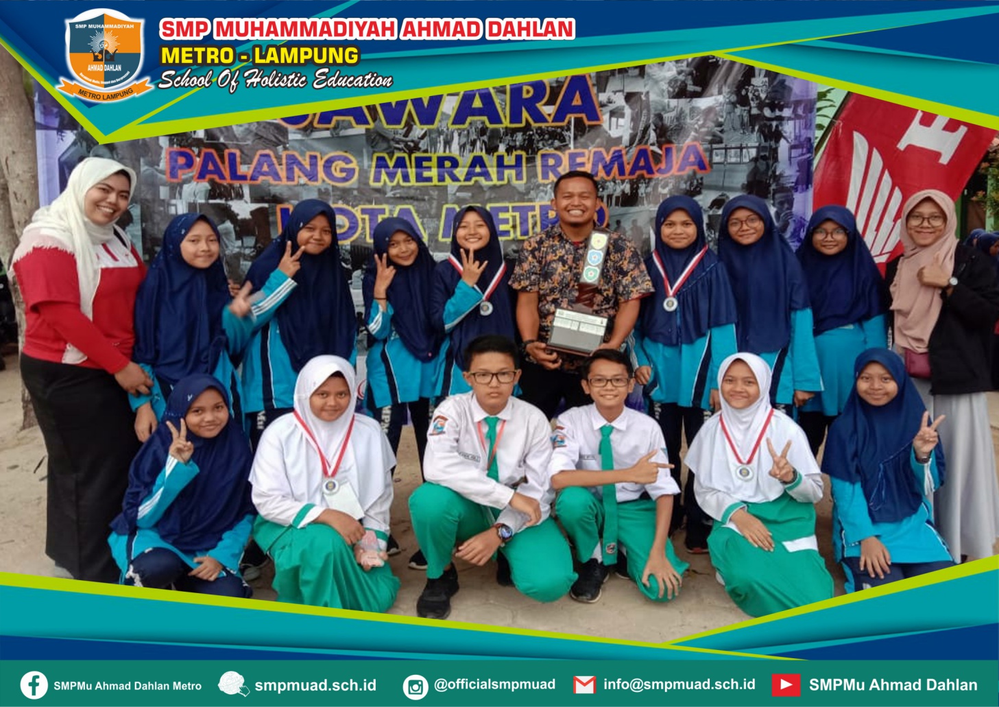 Duduki Posisi Tertinggi Perolehan Prestasi Jawara Palang Merah Remaja 2019