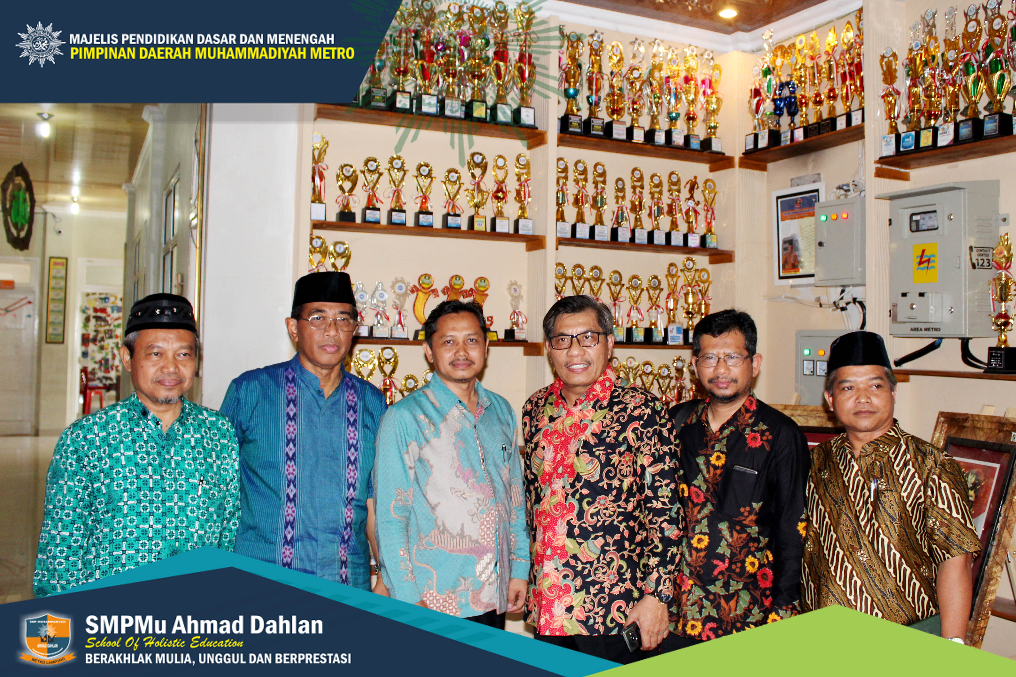 Rektor UAD Yogyakarta Kunjungi SMP Mu Ahamad Dahlan