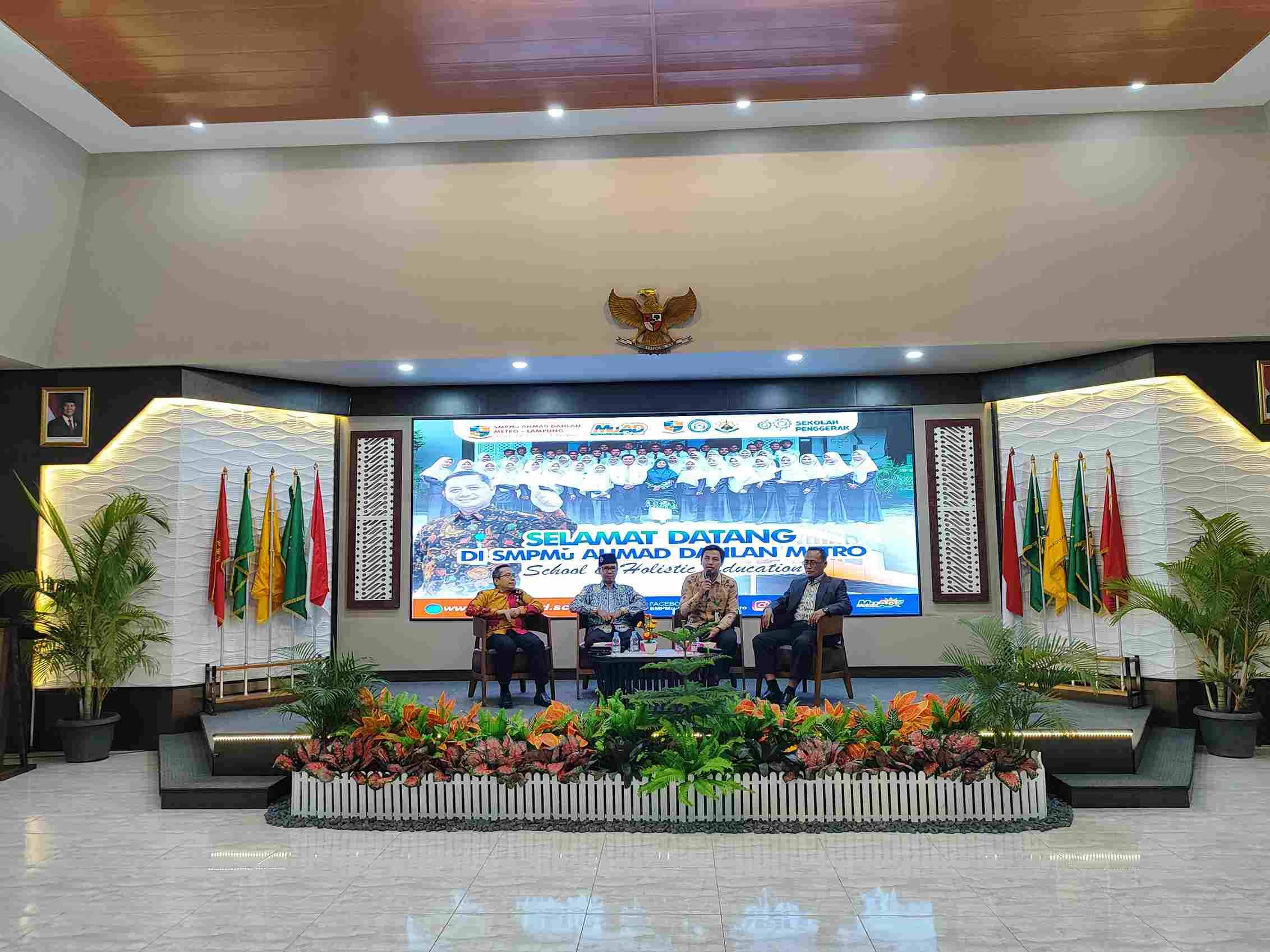 Kunjungan PRM Kubang ke SMP MuAD Metro Gali Praktik Tata Kelola Pendidikan Muhammadiyah Kota Metro